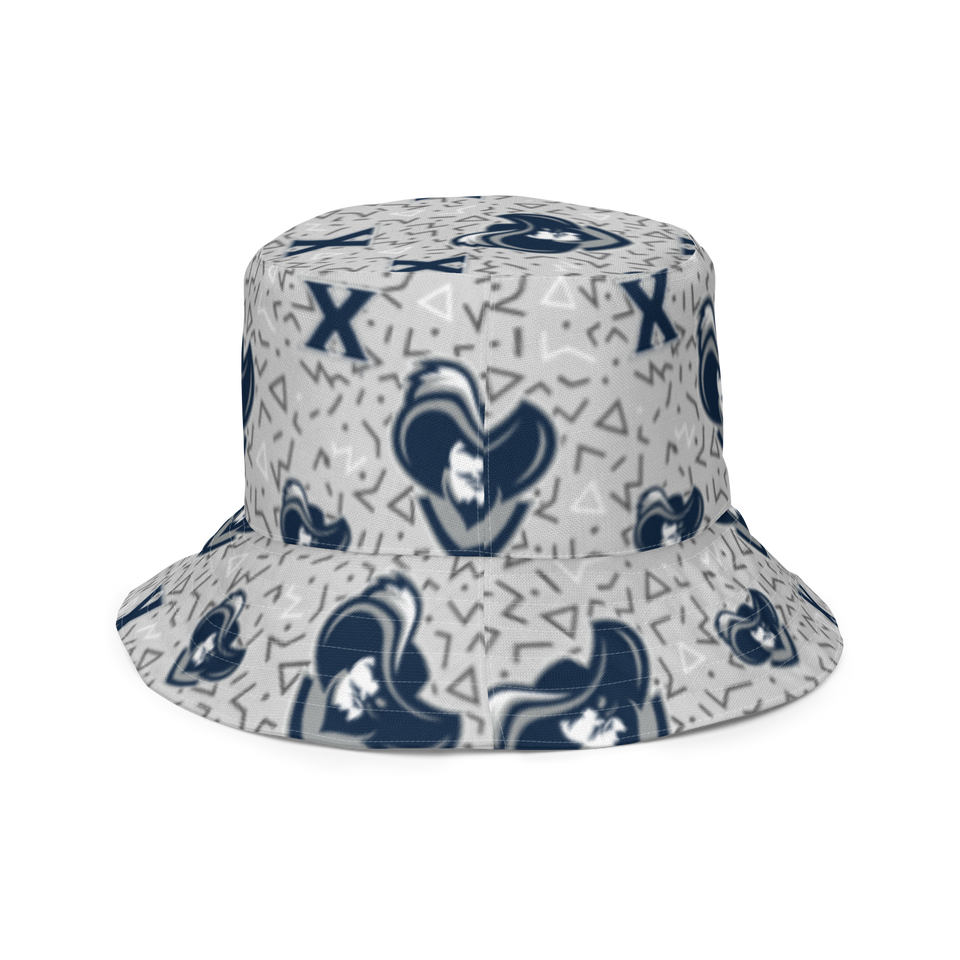 Xavier University Patterned Reversible bucket hat