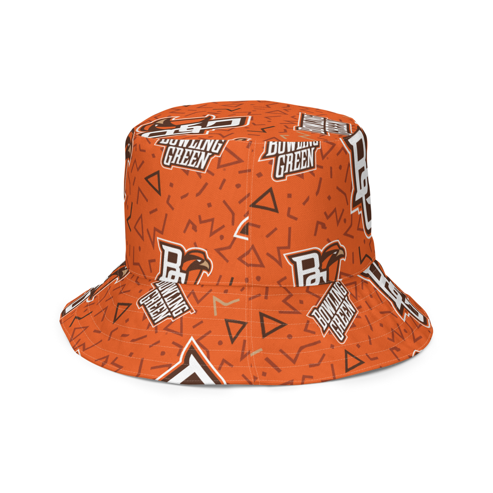 Bowling Green Patterned Reversible bucket hat