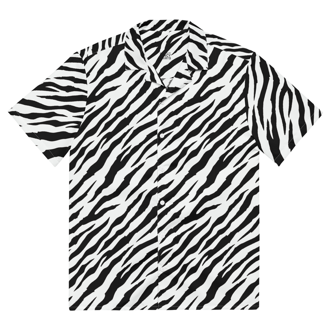 White Tiger Button Up