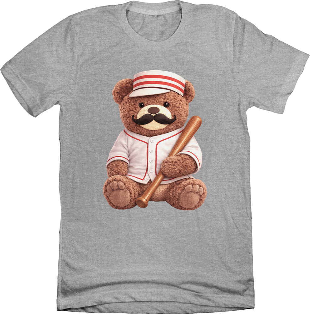 Baseball Bear Mustache