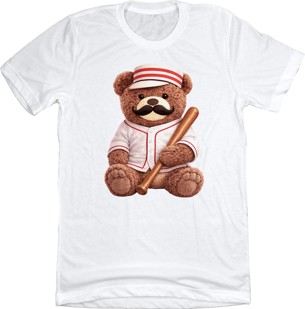 Baseball Bear Mustache
