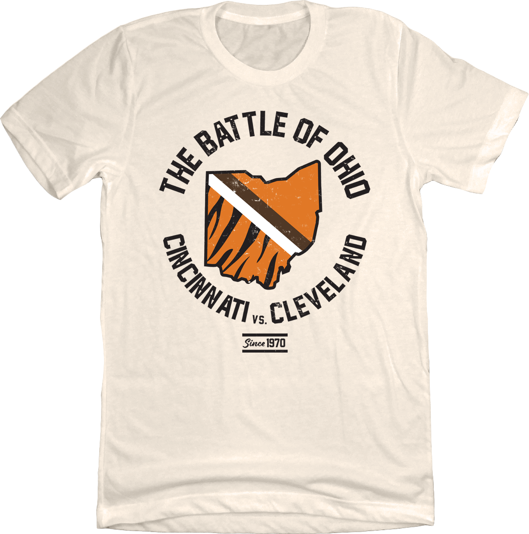 Battle Of Ohio Cincinnati Bengals And Cleveland Browns 2023 Shirt -  Peanutstee