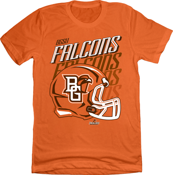Bowling Green University Football Helmet Fade | College Apparel Bowling Green University Football Helmet Fade | College Apparel