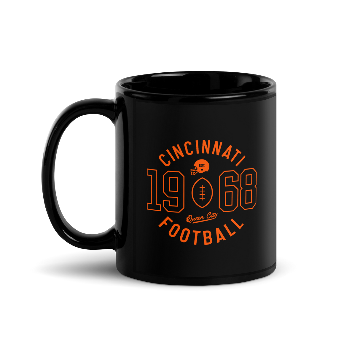 Cincinnati Football Est 1968 Mug