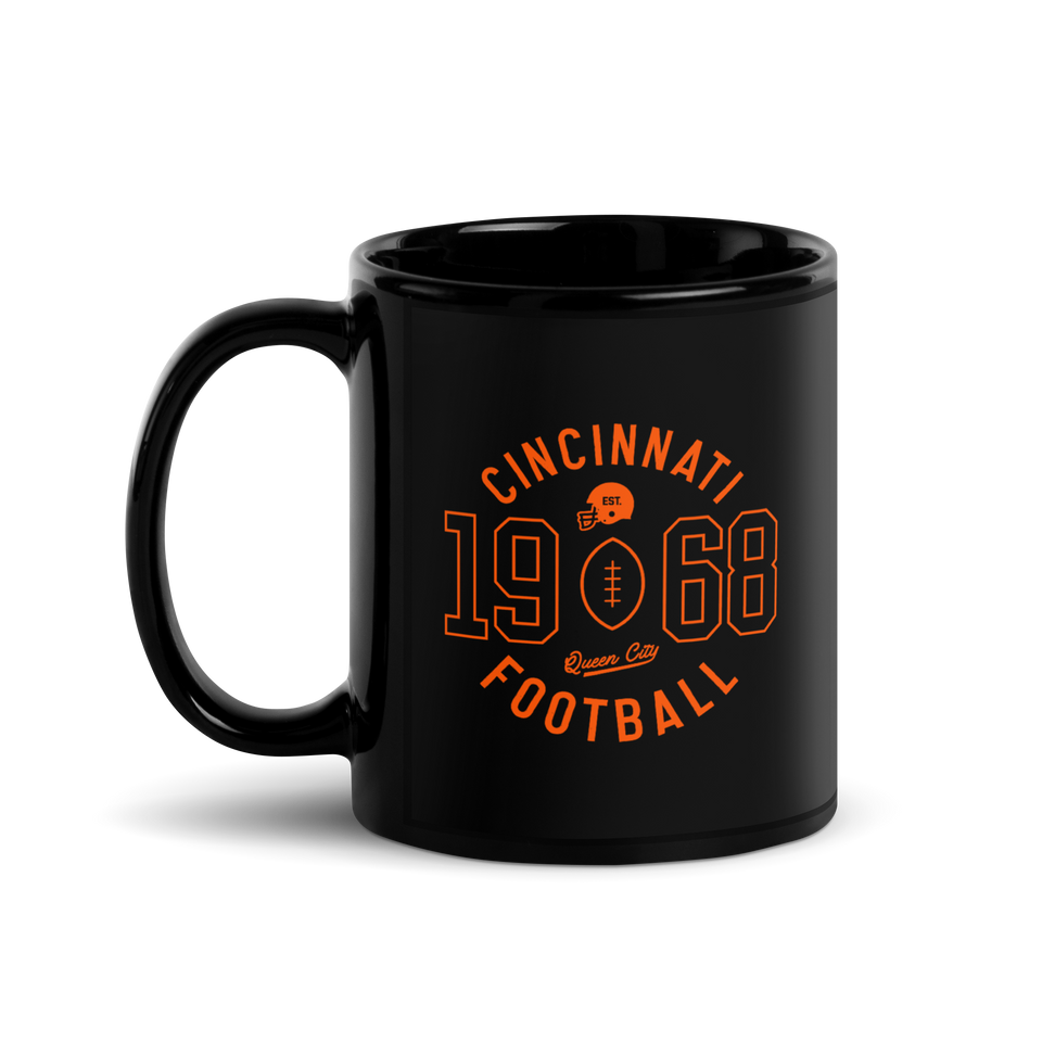 Cincinnati Football Est 1968 Mug