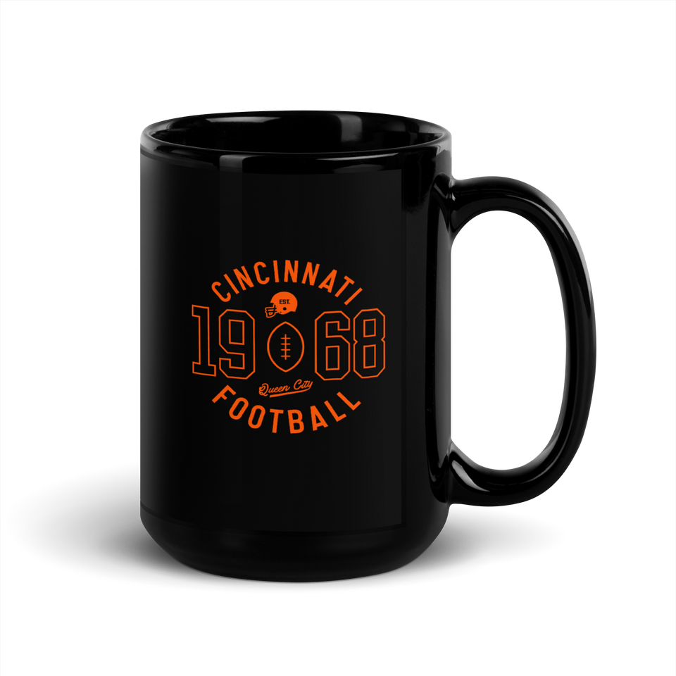 Cincinnati Football Est 1968 Mug