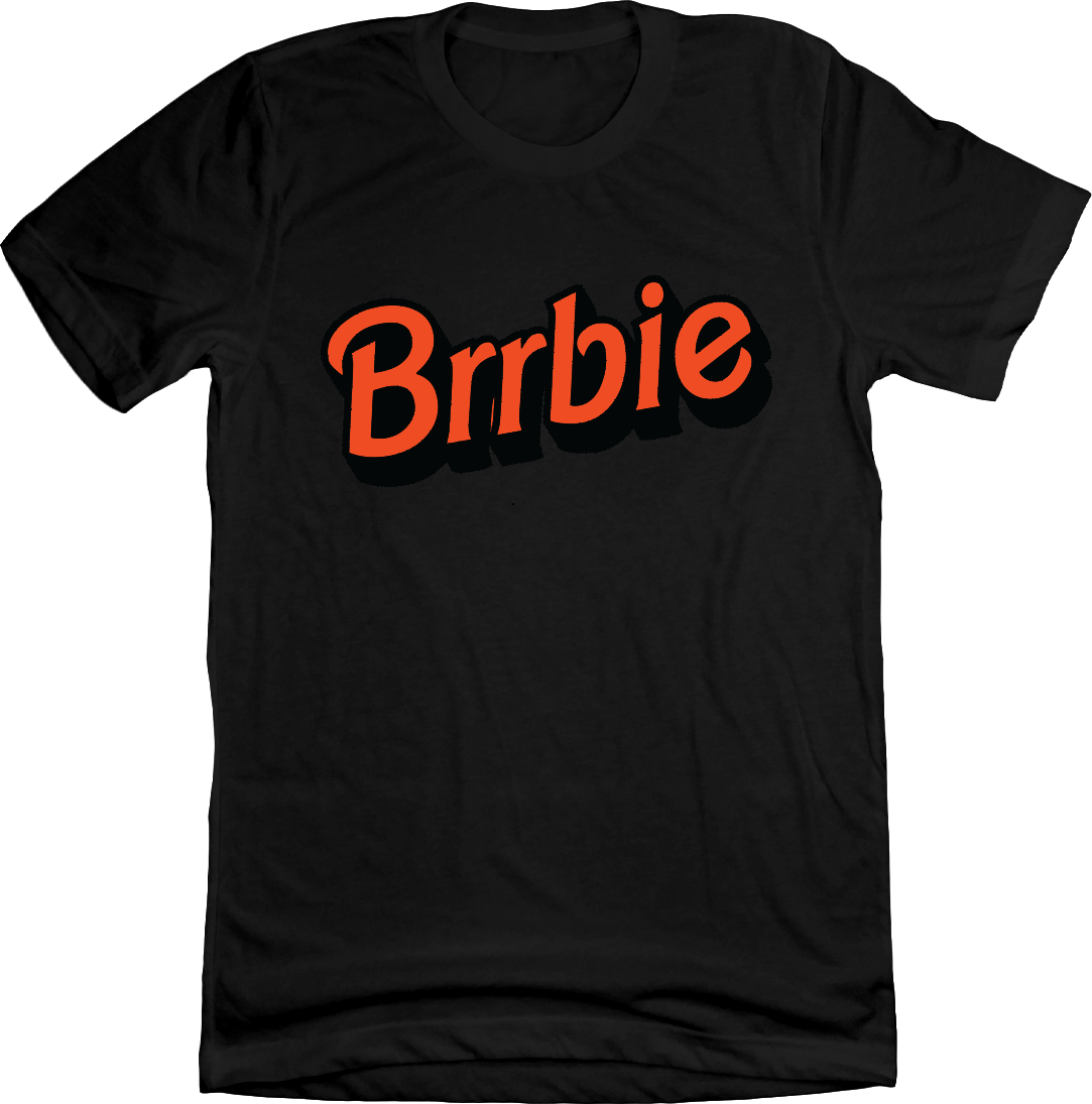 Brrbie Unisex Black T-shirt