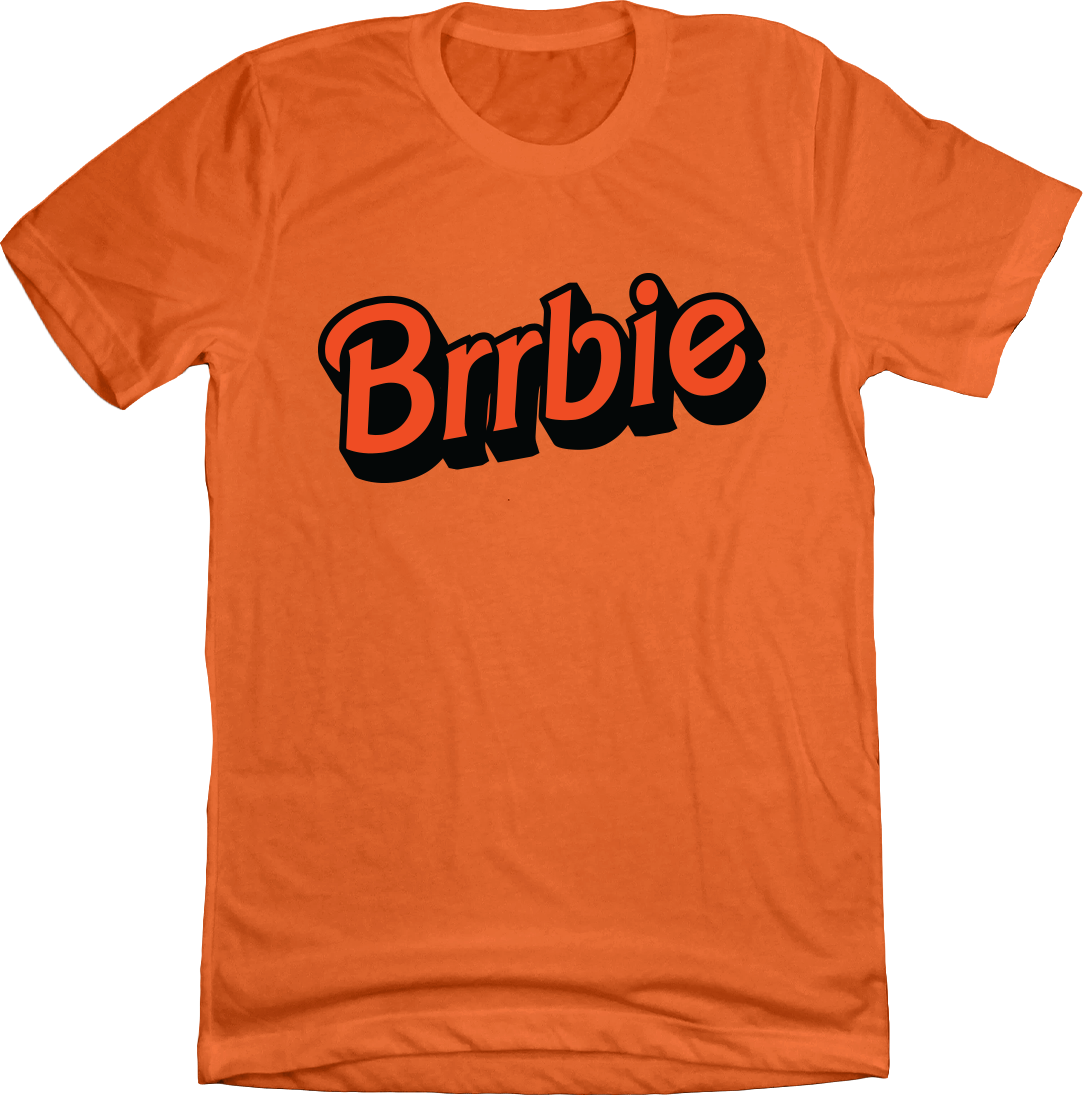 Brrbie Unisex Orange T-shirt