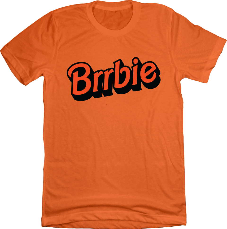 Brrbie Unisex Orange T-shirt