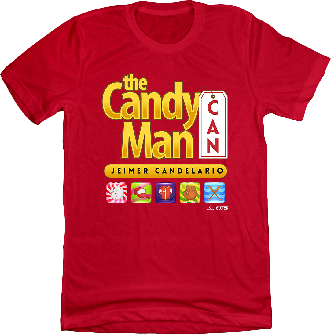 The Candy Man Can Game "Jeimer Candelario" Tee