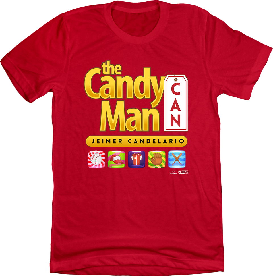 The Candy Man Can Game "Jeimer Candelario" Tee