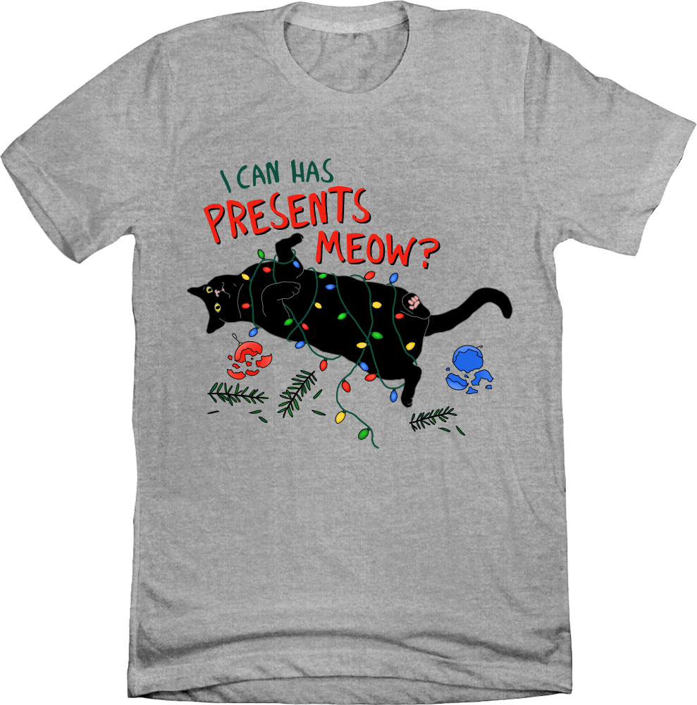 Presents Meow Meme Cat