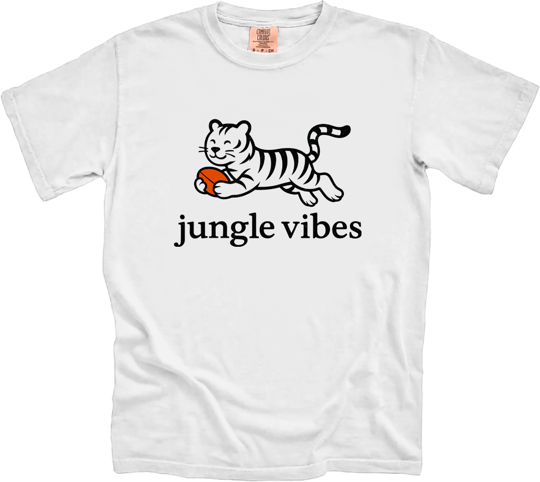 Jungle Vibes Run Wild  White TIger