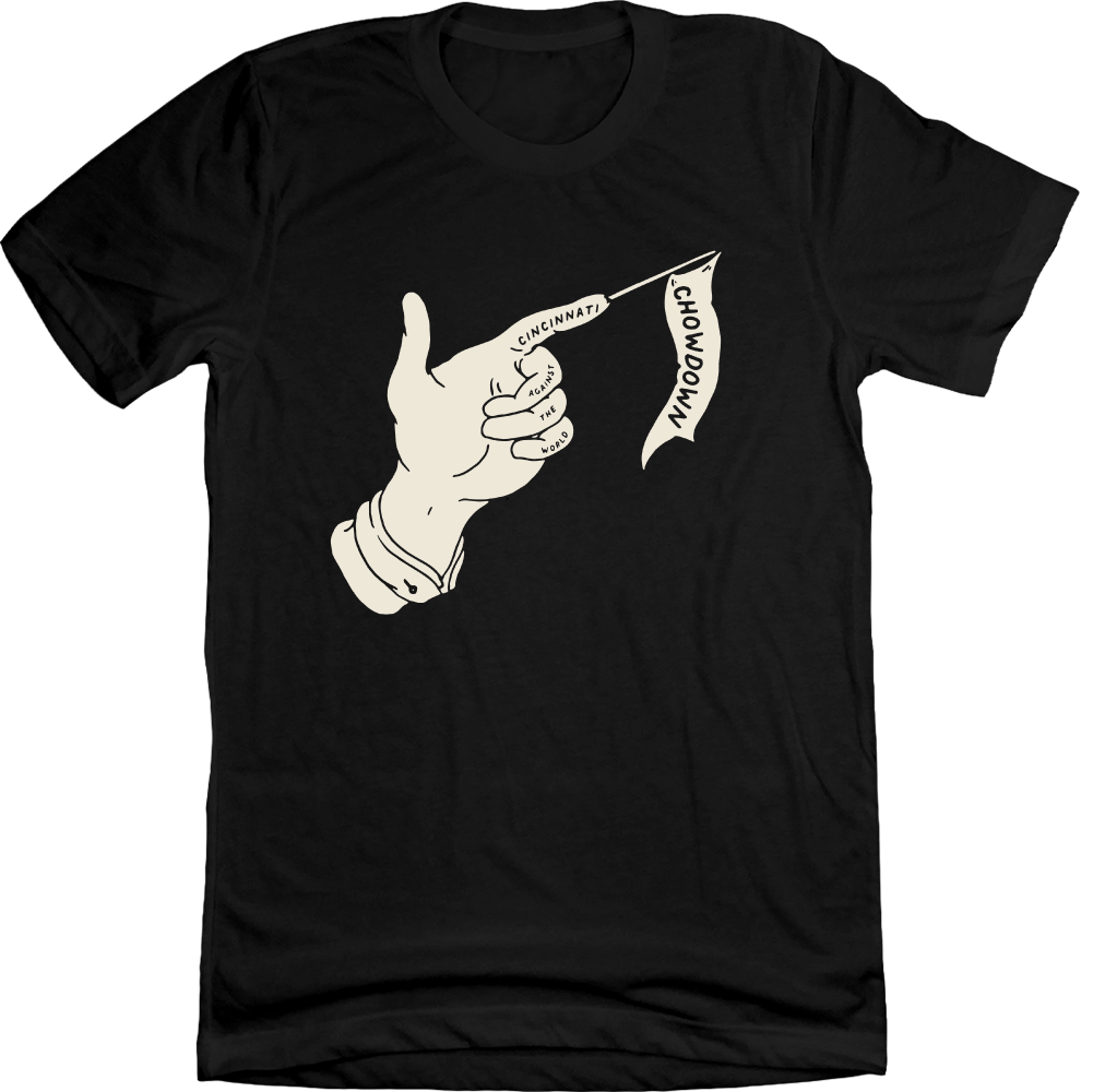 Cincinnati Chowdown Against The World Black Tee