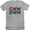 CHWDWN Logo Grey Tee 