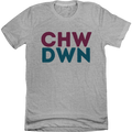 CHWDWN Logo Grey Tee 