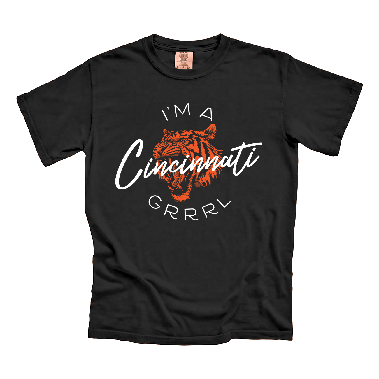 I'm A Cincinnati Grrrl Comfort Colors Tee