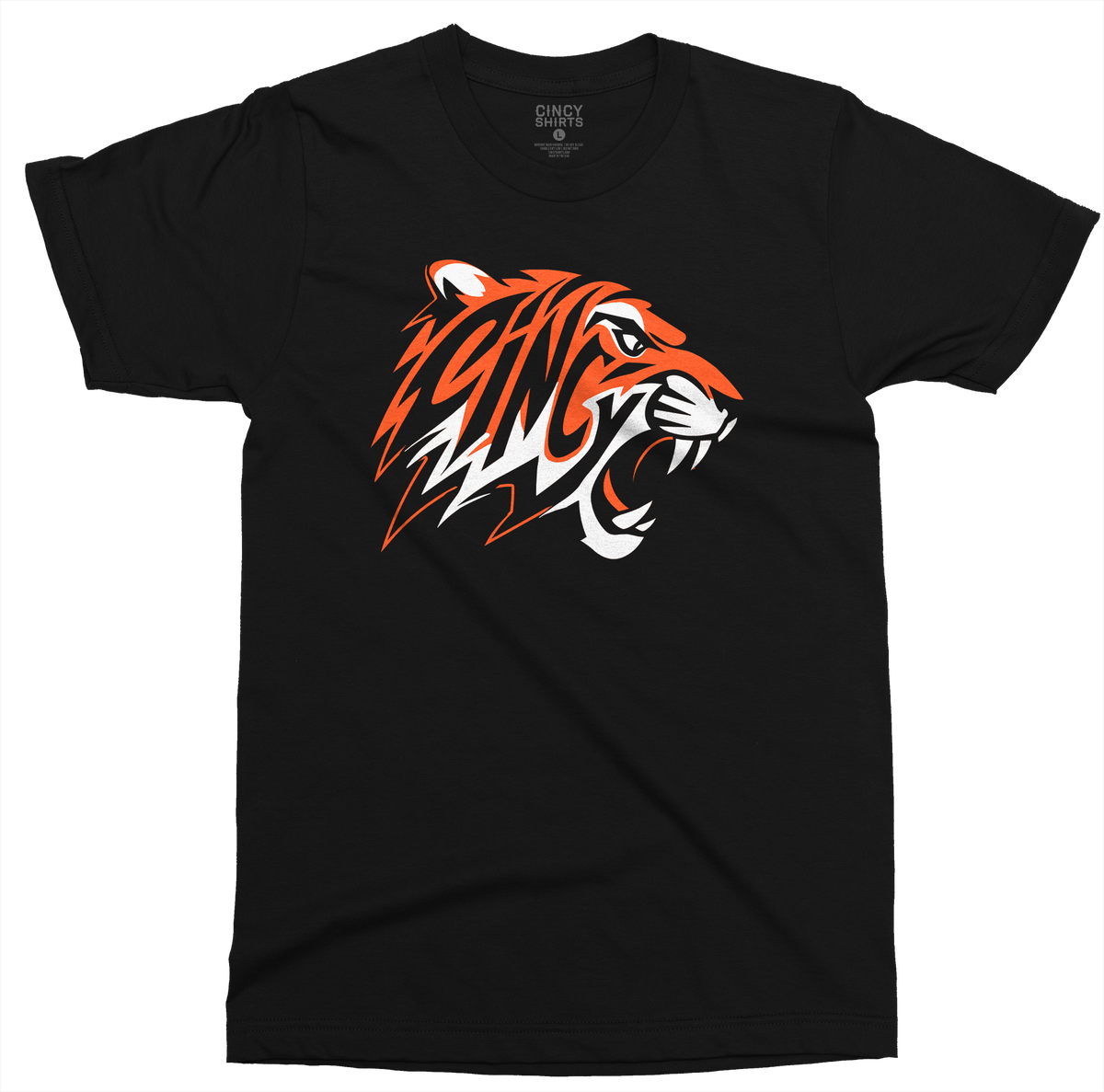 Cincy Stripe Tiger Tee
