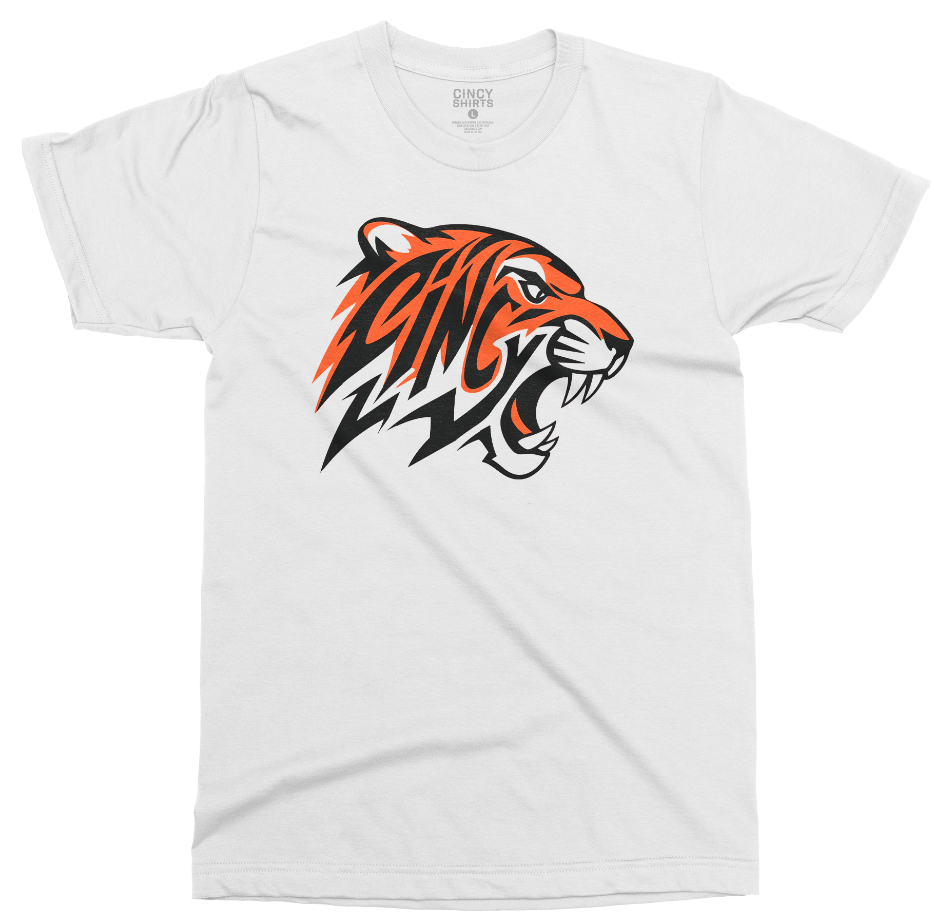Cincy Stripe Tiger Tee