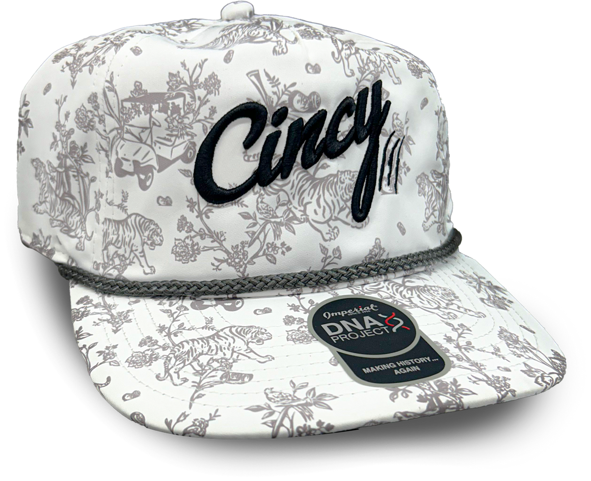 White Tiger Cincy Hat