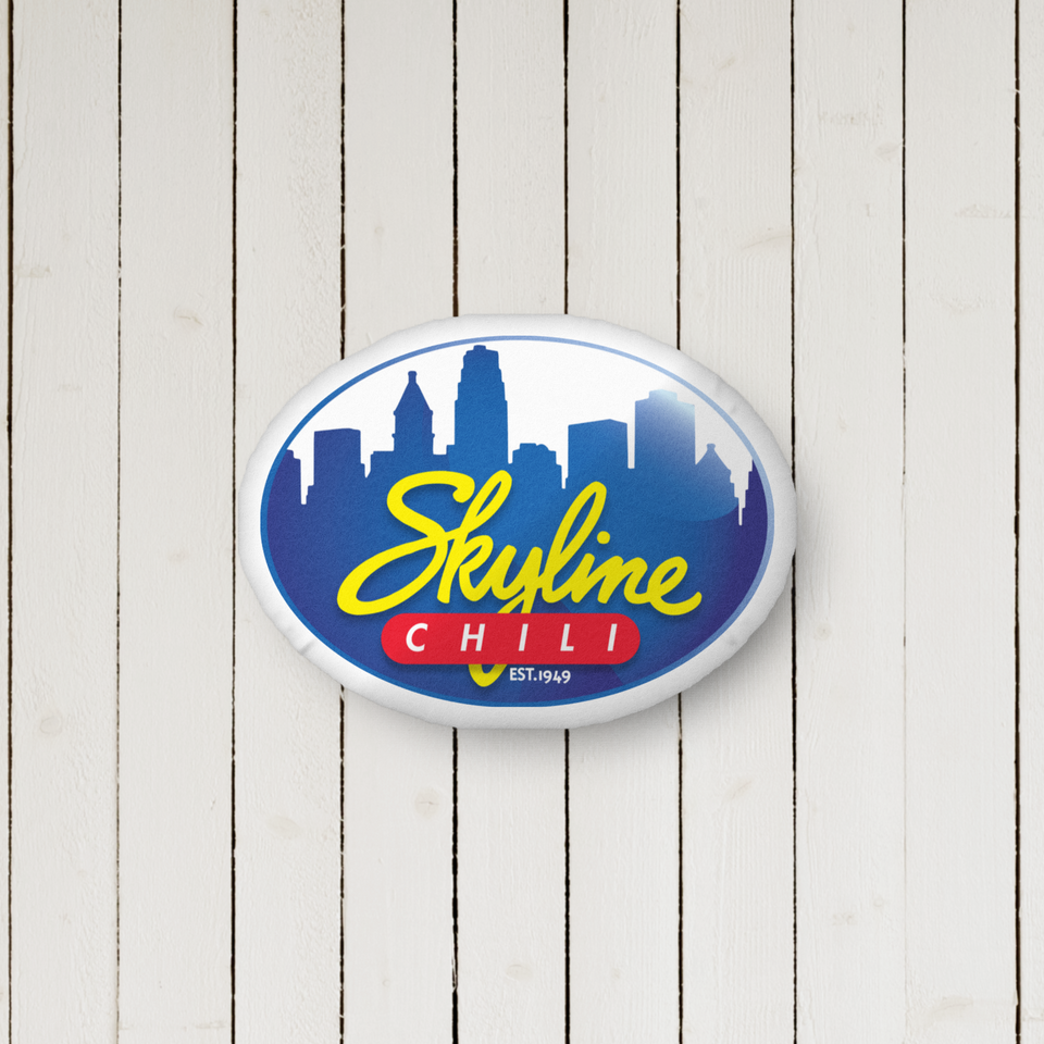 Skyline Logo Shaped Pillow