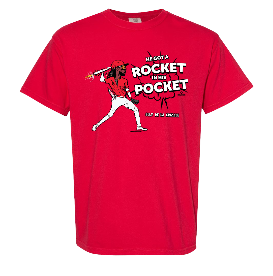 "He's Got A Rocket In His Pocket" Comfort Colors Tee