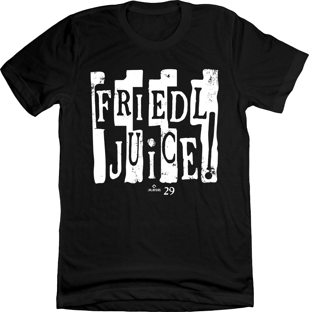 Fry Merchandise Friedl Juice Tee | Cincinnati MLBPA Baseball Apparel | Cincy Shirts