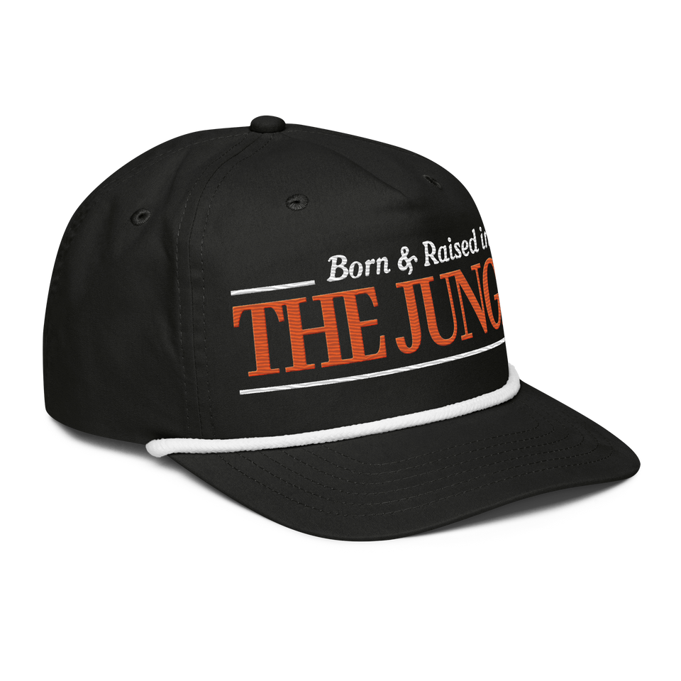 Born and Raised In the Jungle Rope Hat