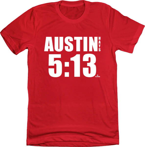 Austin 5:13 Austin Hays MLBPA Tee