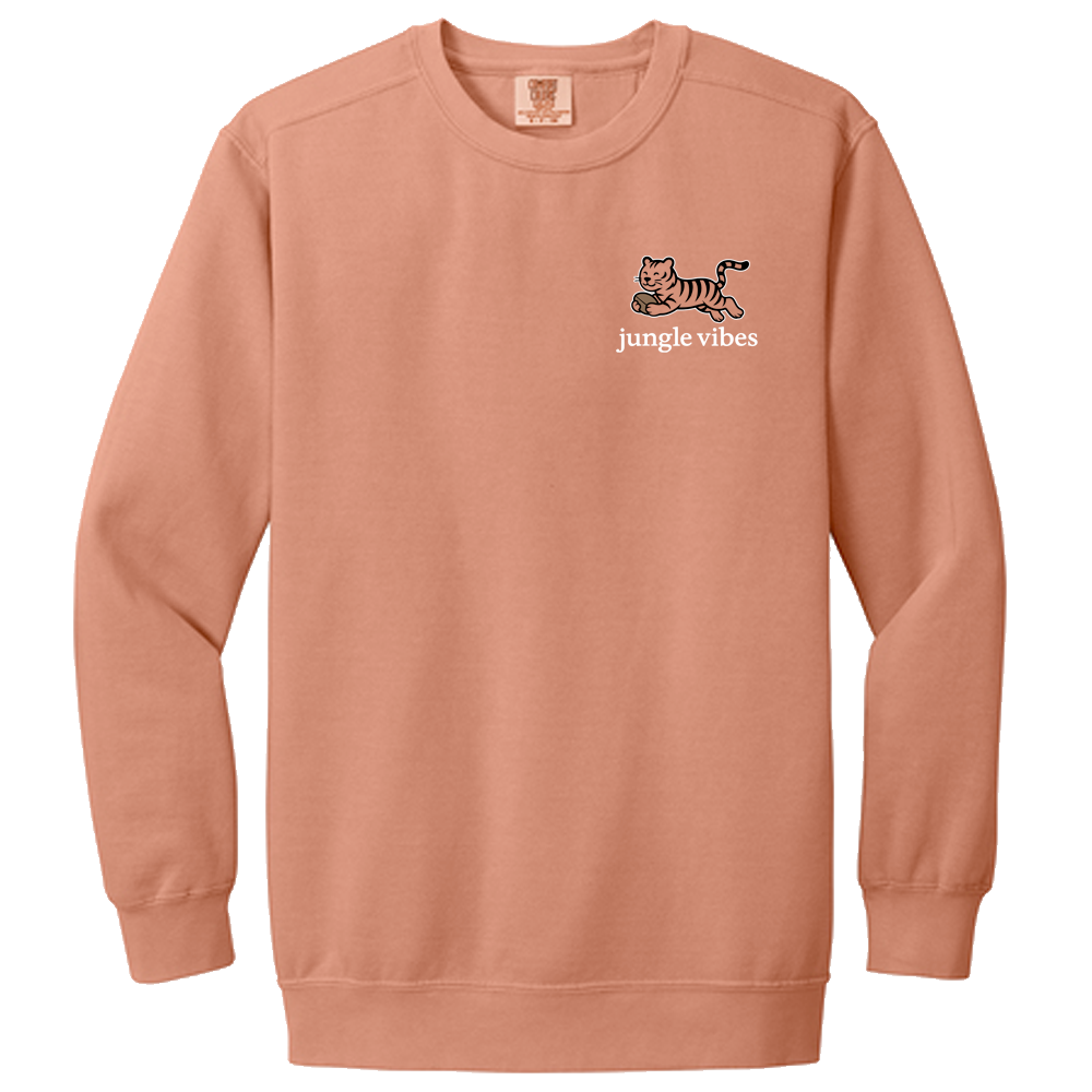 Jungle Vibes Run Wild  Front Back Orange
