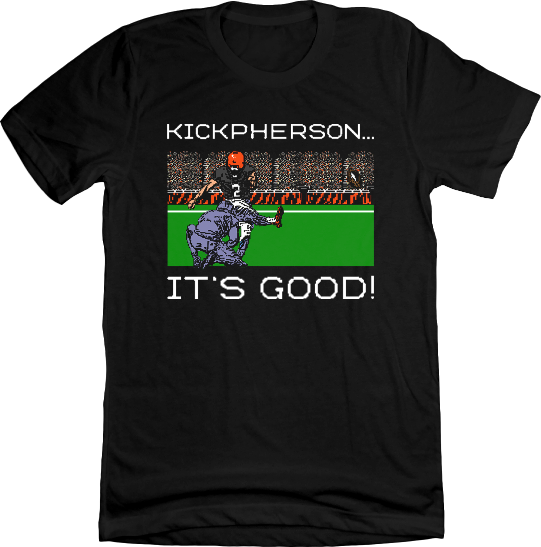 Kickpherson black T-shirt Cincy Shirts