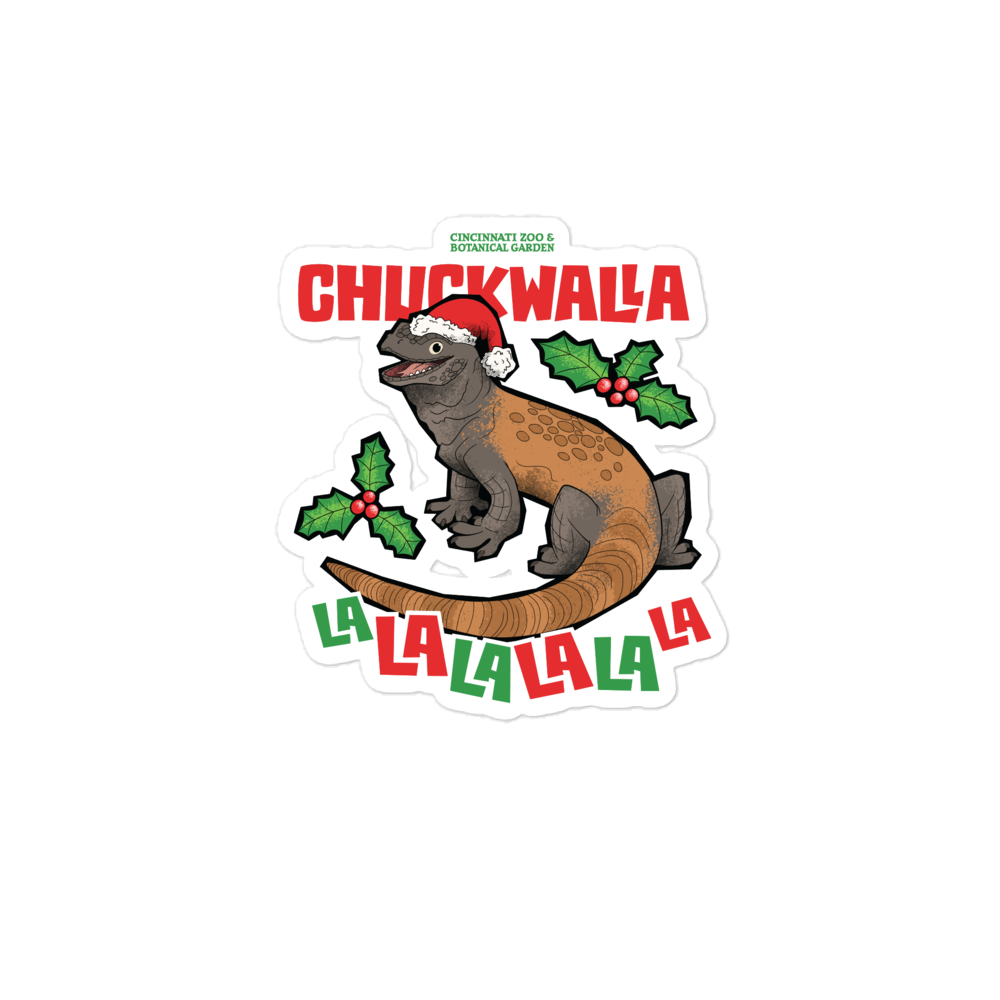 Christmas Chuckwalla Sticker