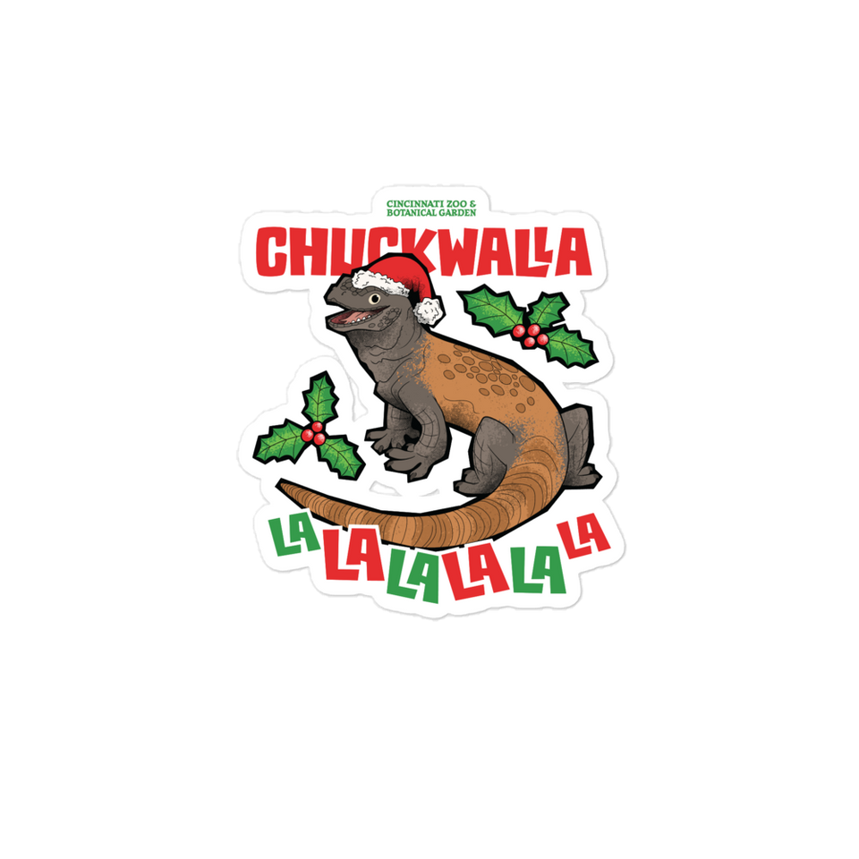 Christmas Chuckwalla Sticker