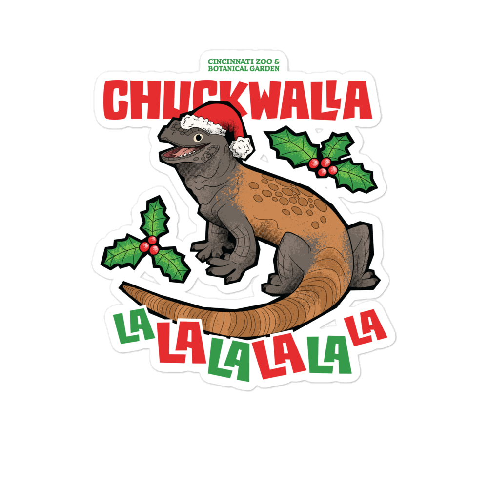 Christmas Chuckwalla Sticker