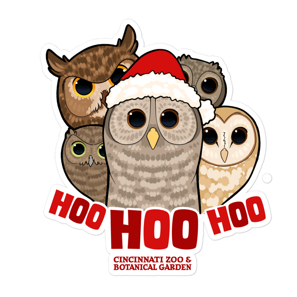 Hoo Hoo Hoo Sticker