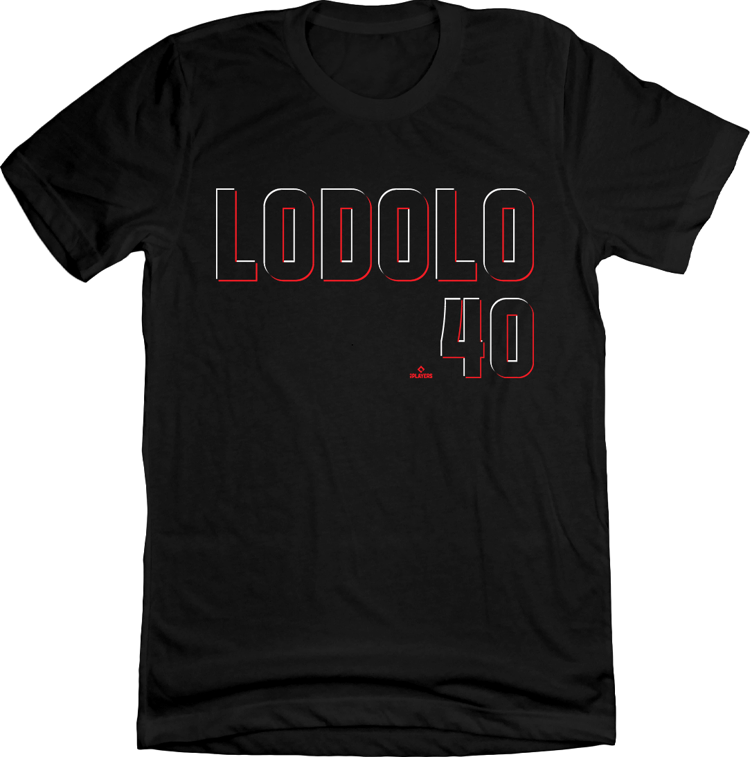 Nick Lodolo Cincy Uni-Tee Black T-shirt Cincy Shirts