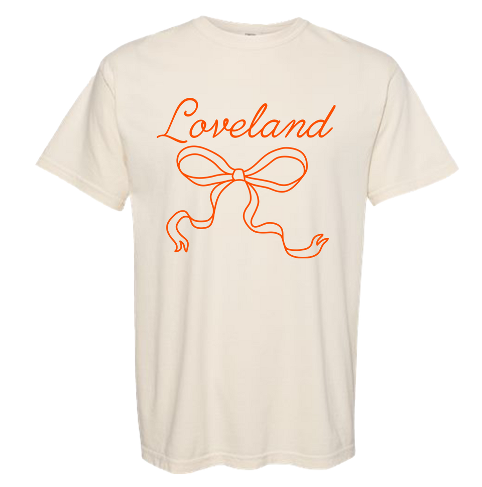 Loveland Croquette Bow CC Tee