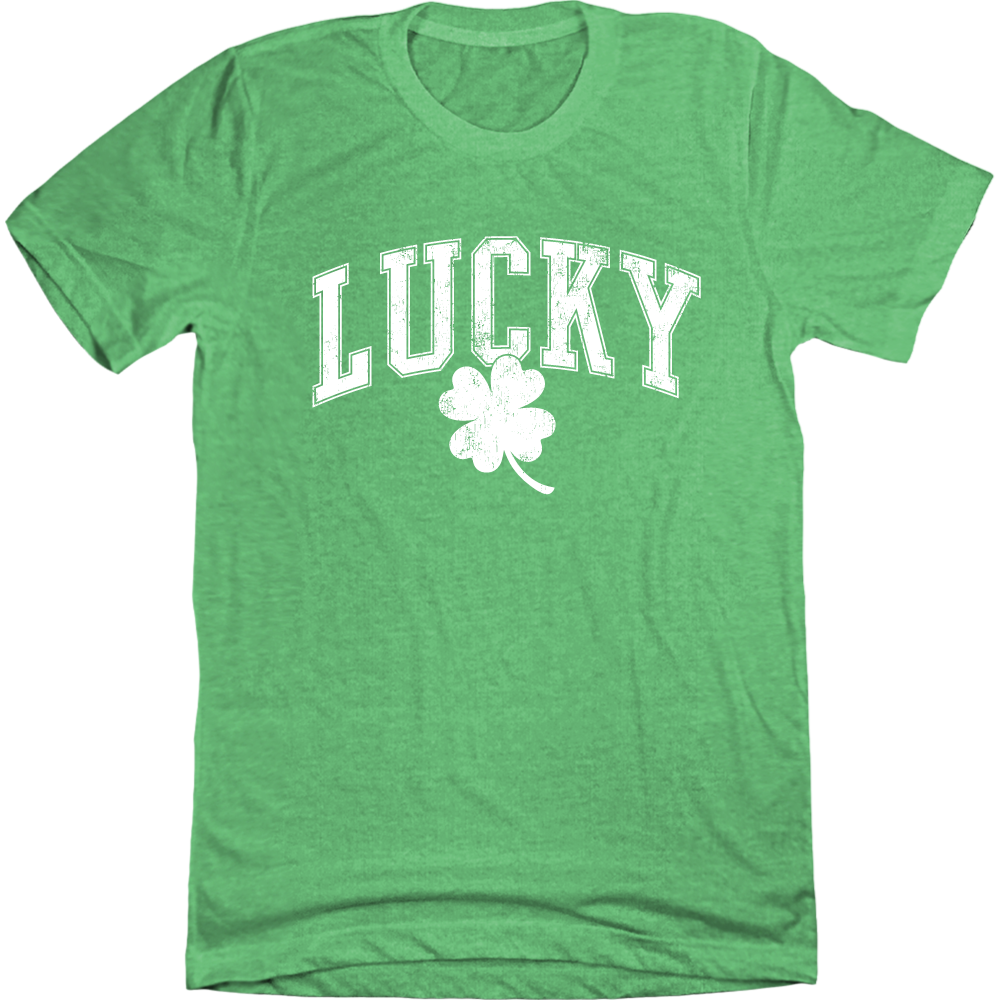 LUCKY Shamrock Distressed