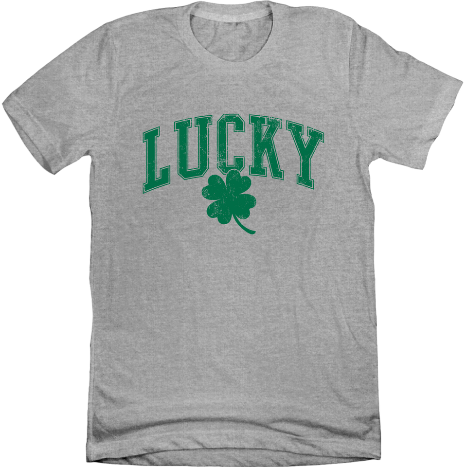 LUCKY Shamrock Distressed