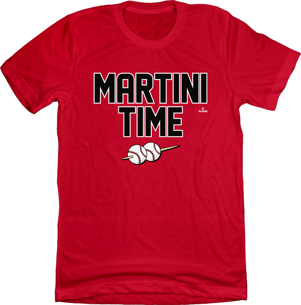 Martini Time Nick Martini Baseball Tee