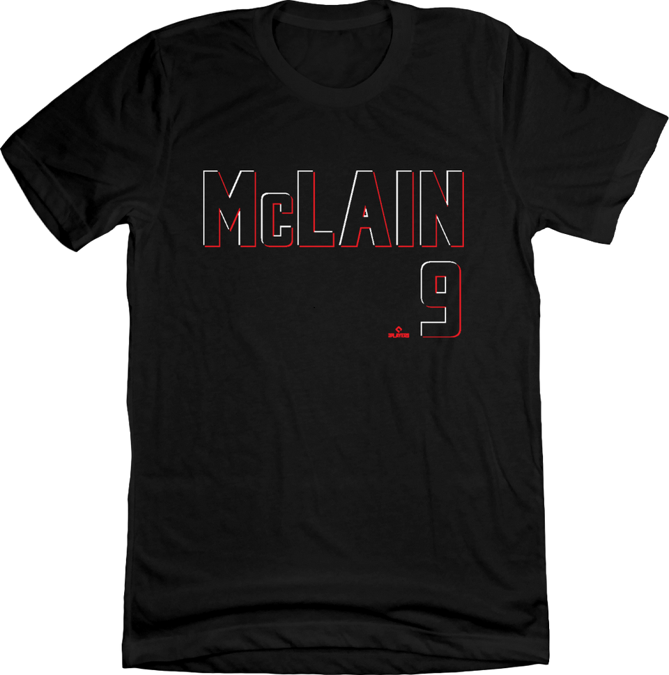 Matt McLain MLBPA T-shirt black Cincy Shirts