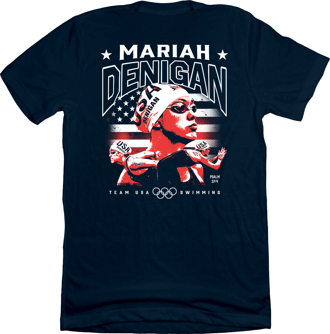 Mariah Denigan - Team USA Swimming Back Print
