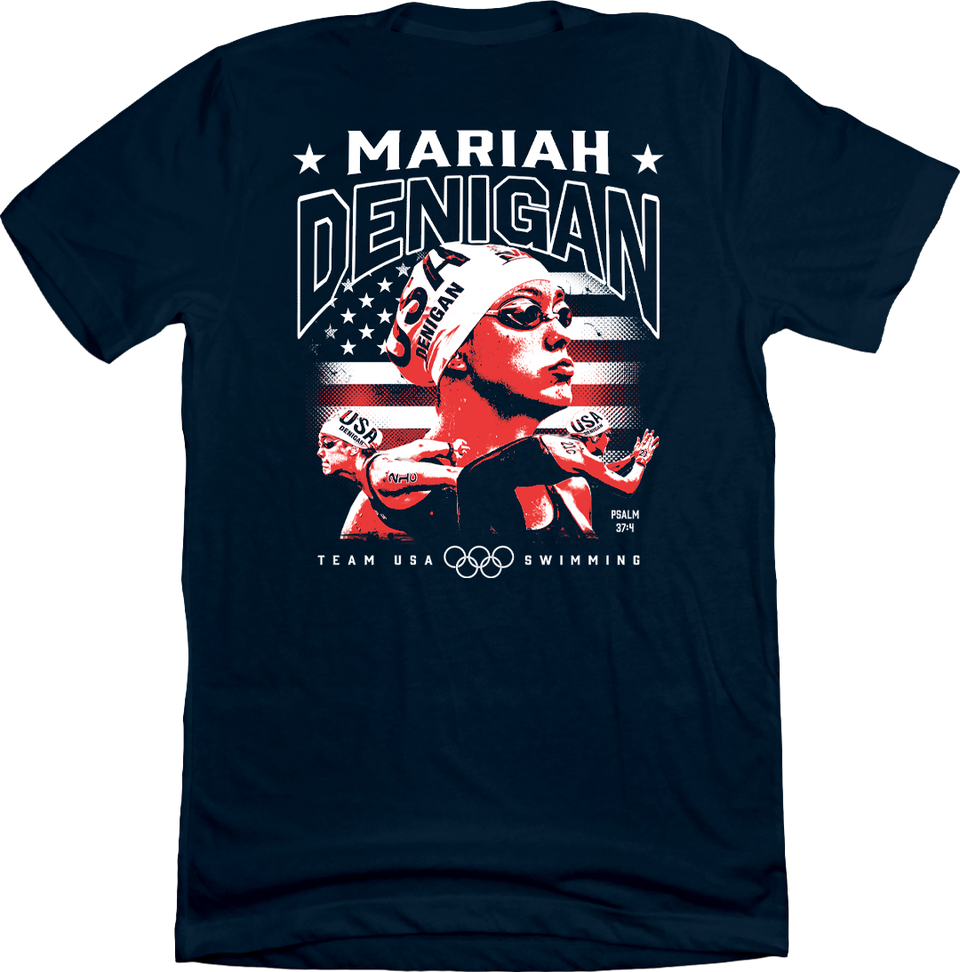 Mariah Denigan - Team USA Swimming Back Print