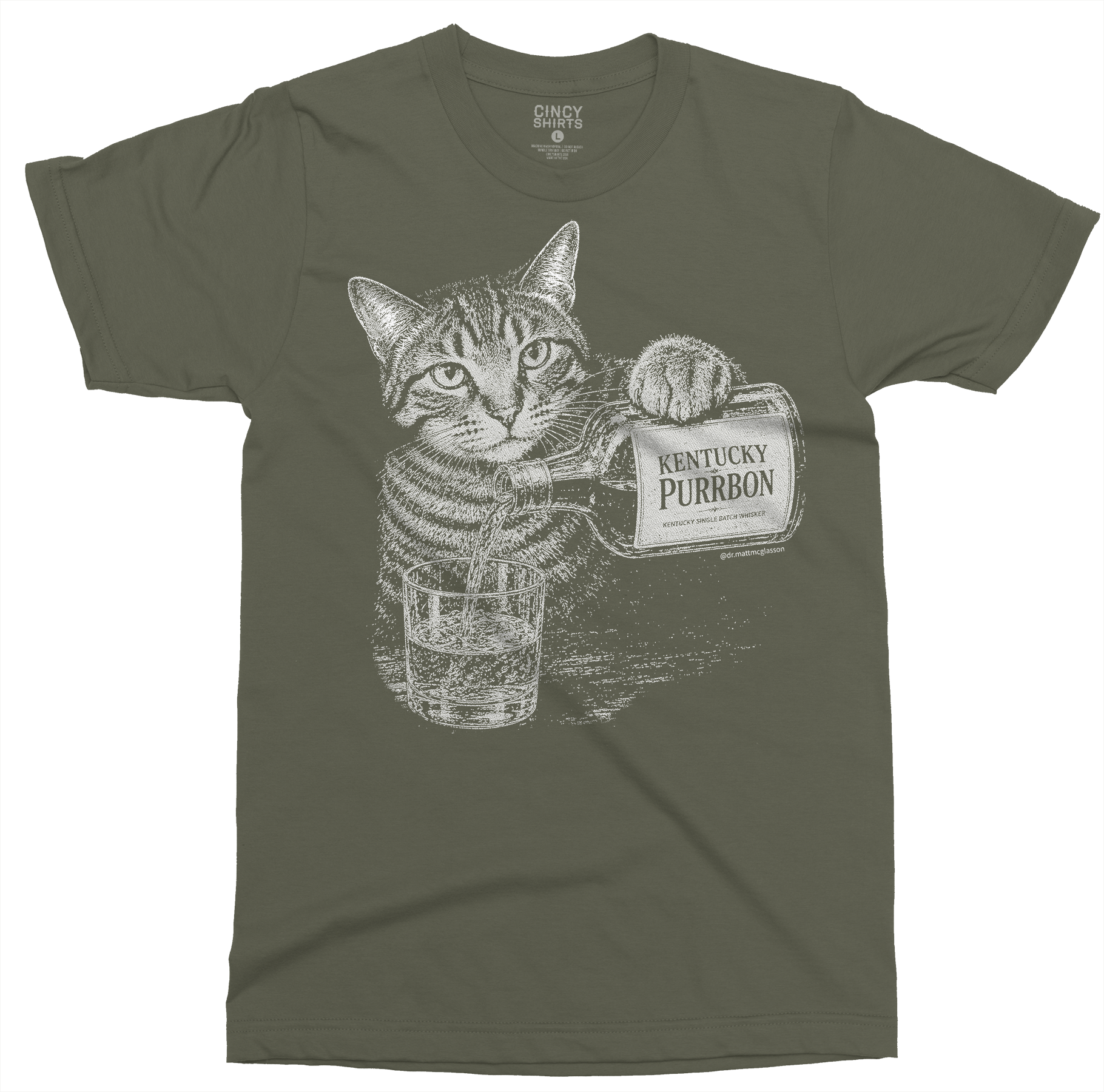 Kentucky Purrbon Cat Whiskey Dr Matt