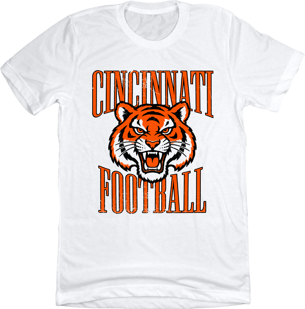 Cincinnati Football Vintage 90s Tigerhead
