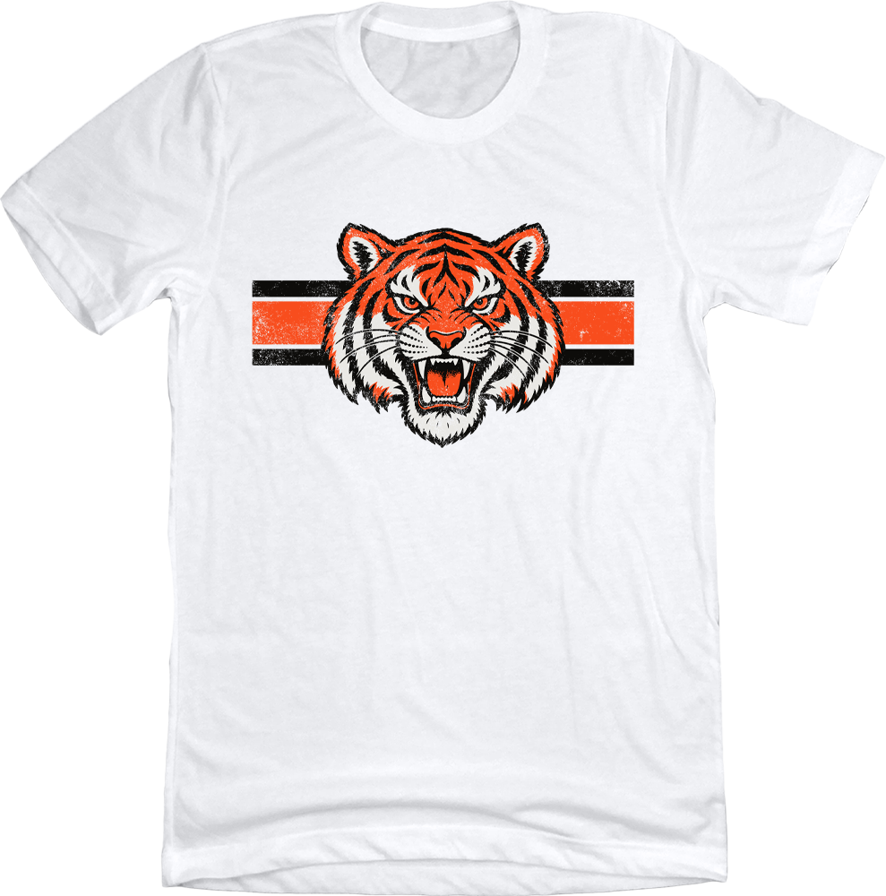 Retro Stripes Tiger