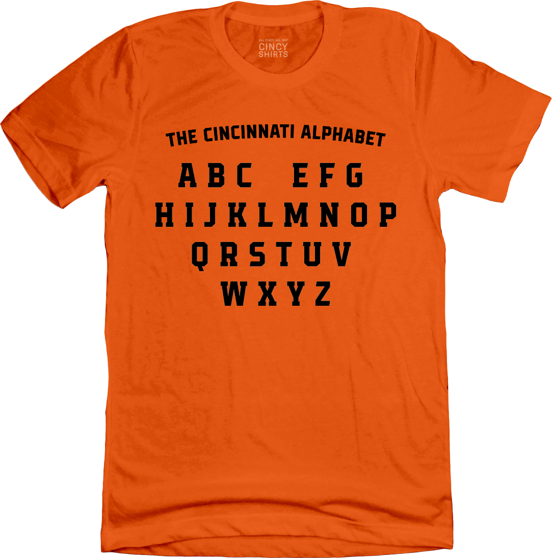 The Cincinnati Alphabet