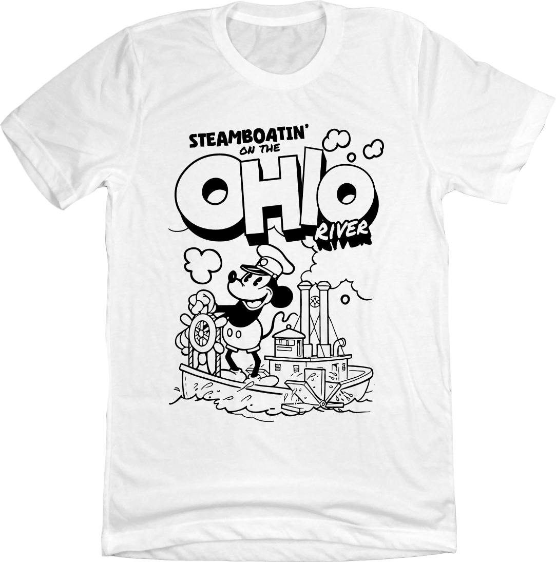 Steamboatin' On The Ohio River Cincy Shirts