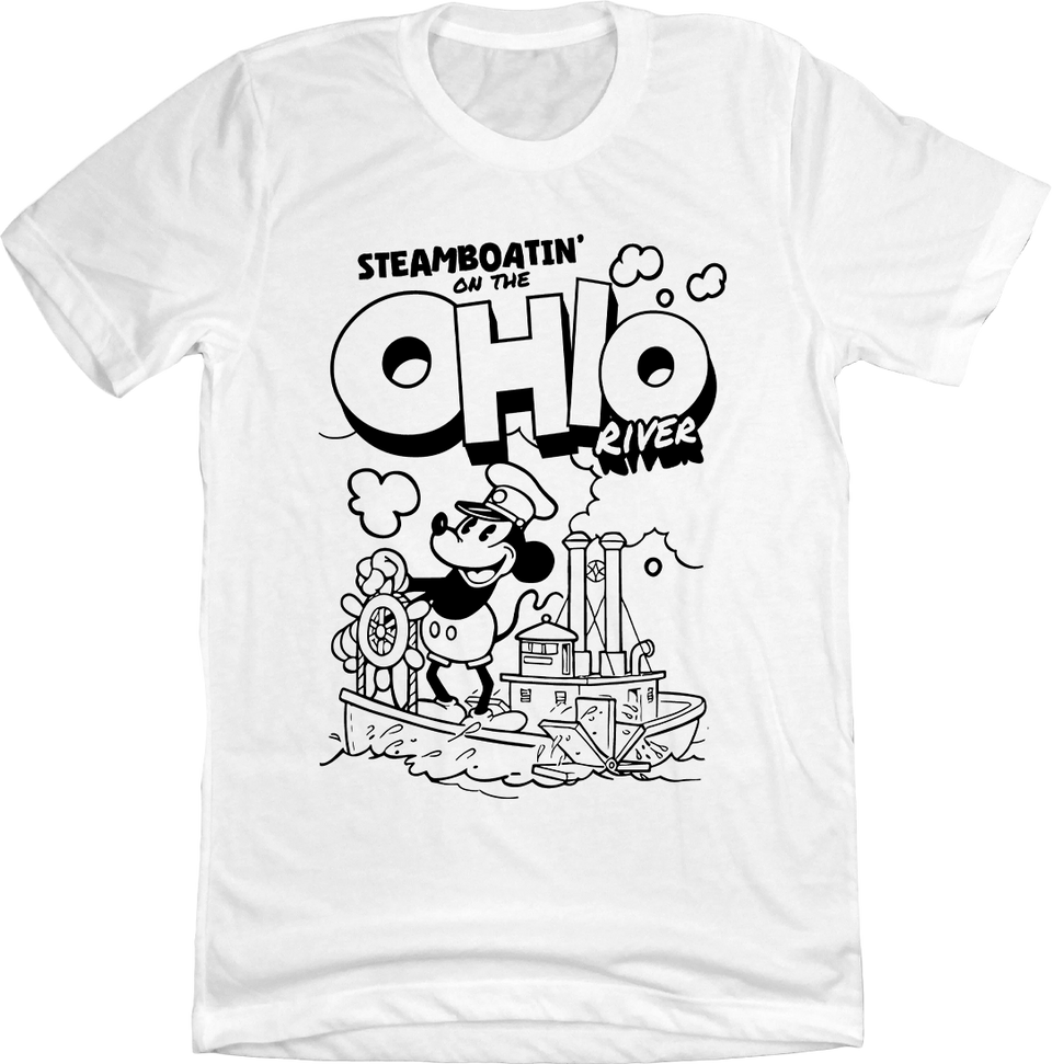 Steamboatin' On The Ohio River Cincy Shirts