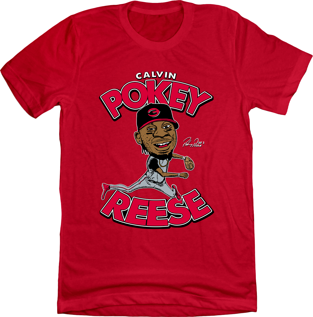 Pokey Reese - Hall of Heroes Red Tee